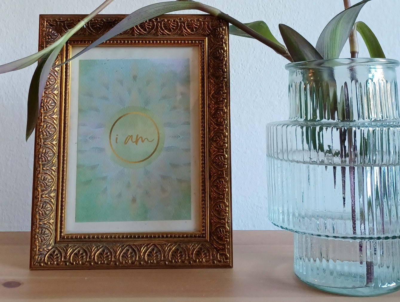 Postkarte i am