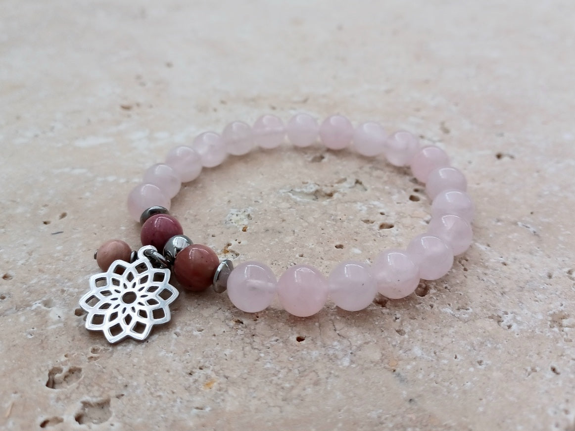 Armband LOTUSBLUME „Du wächst. Du blühst. Du bist Lichtvoll.“