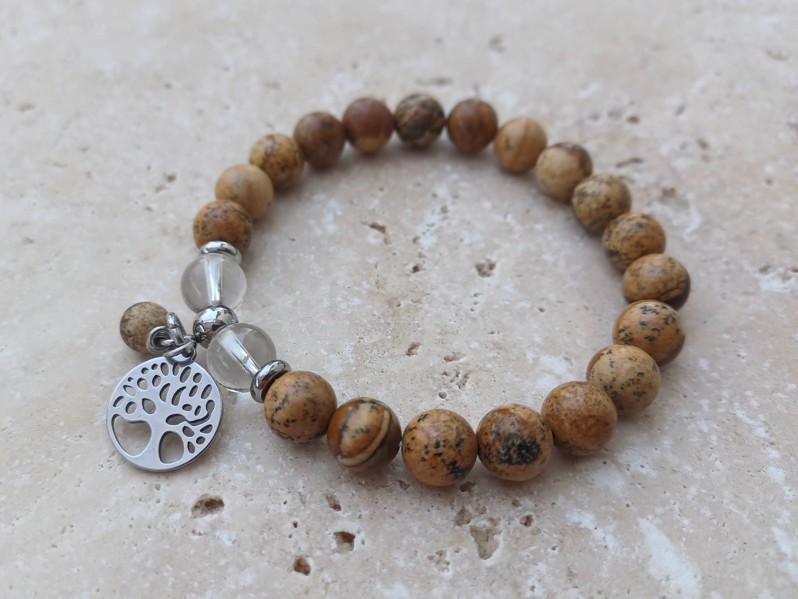 Armband LEBENSBAUM „Finde Halt in deinen Wurzeln und Kraft in deinem Weg.“