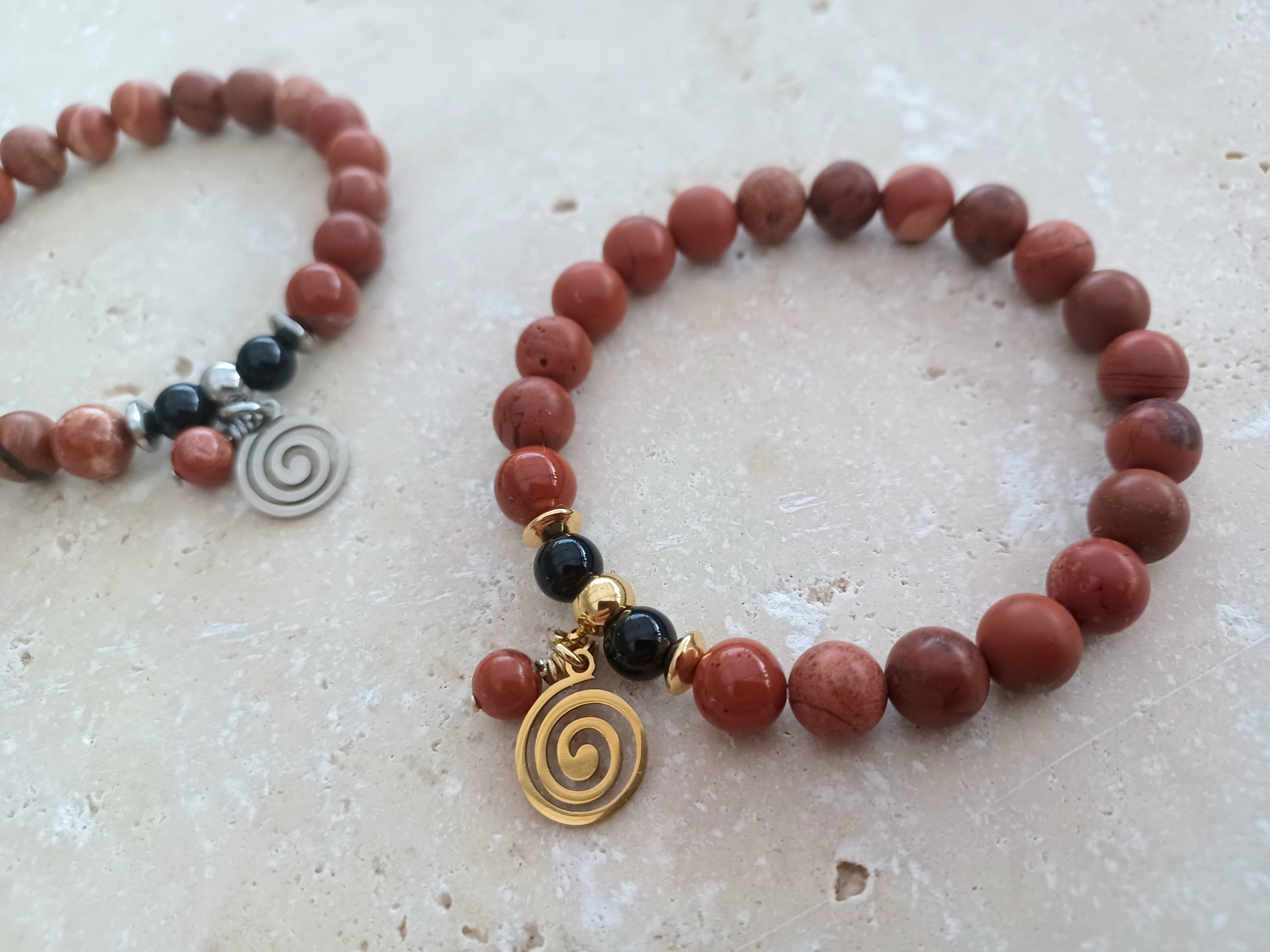 Armband SPIRALE „Dein Inneres kennt den Weg ins volle Leben.“