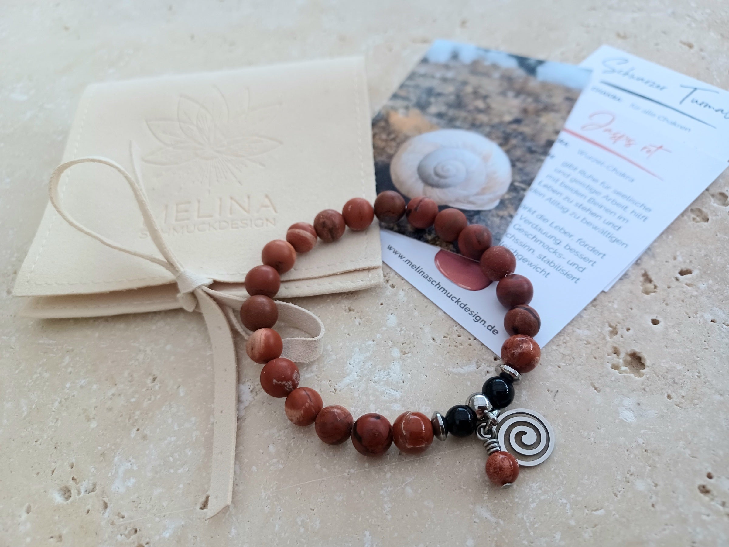 Armband SPIRALE „Dein Inneres kennt den Weg ins volle Leben.“