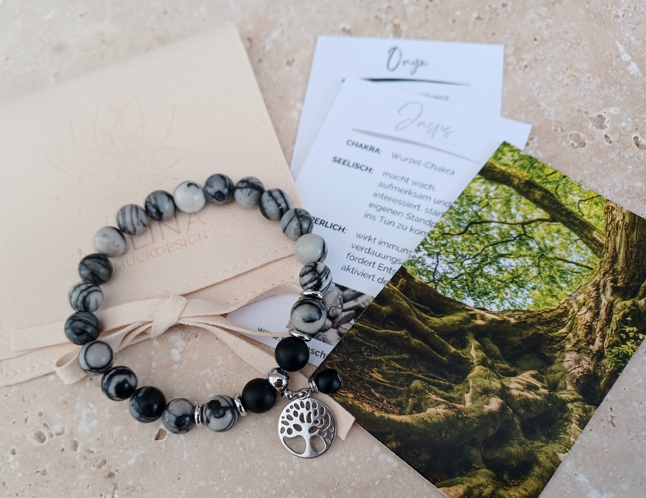 Armband LEBENSBAUM ...Wurzeln geben dir den Mut zu wachsen!