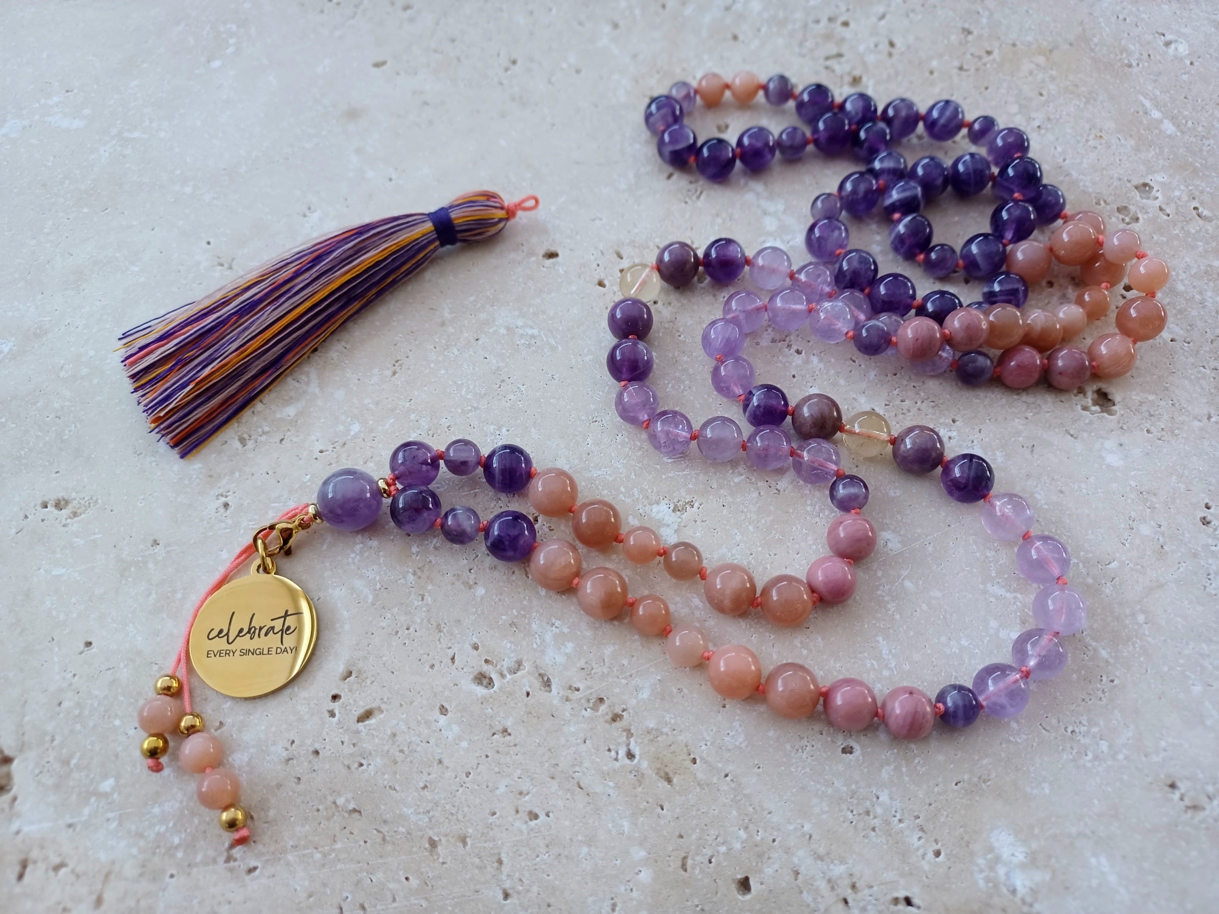 Mala CELEBRATE EVERY SINGLE DAY! Eine Erinnerung an dich, das Leben in jedem Moment zu feiern.