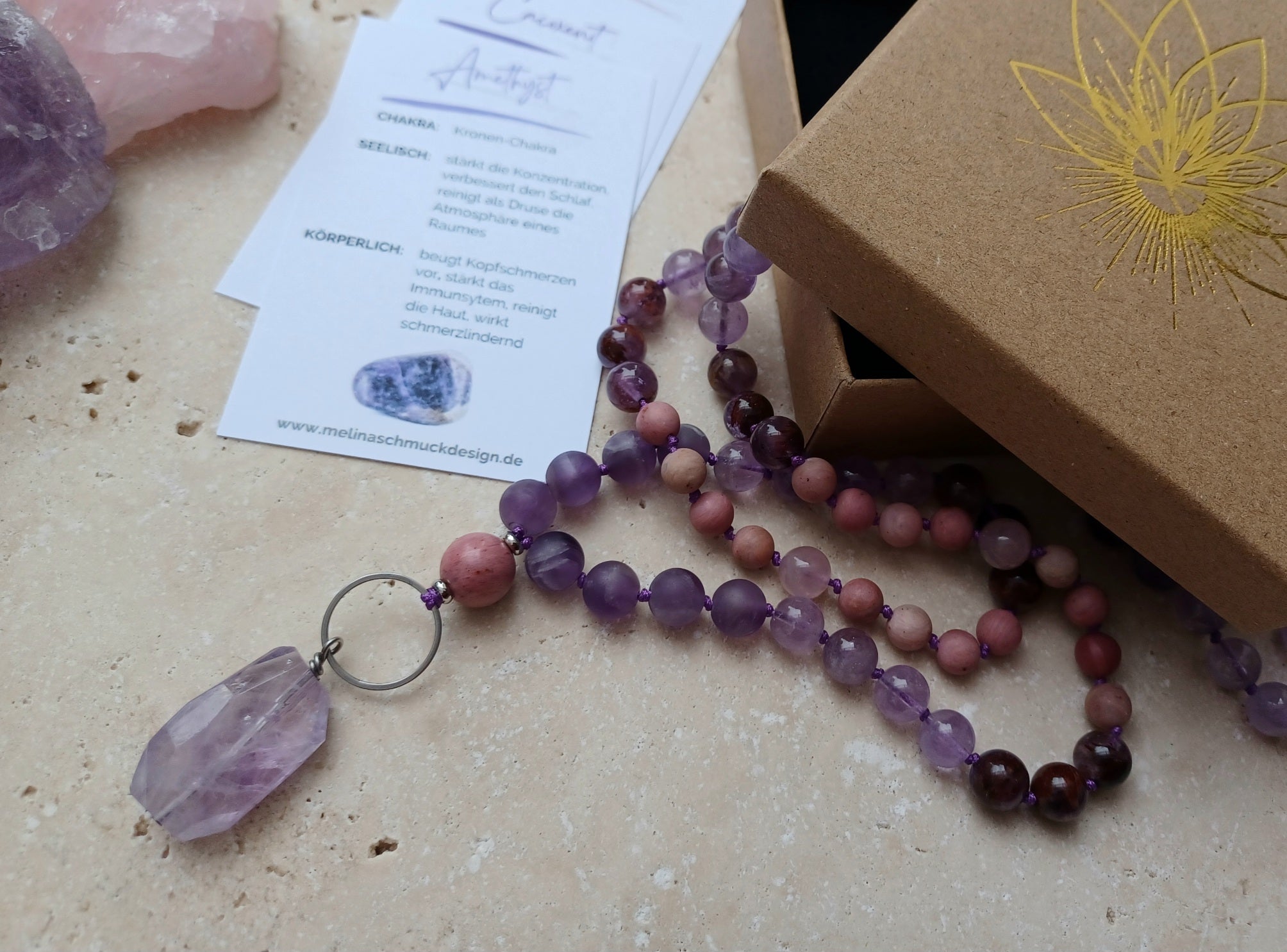 Mala Pure Magic - für Fokus, Herz und Bewusstsein.