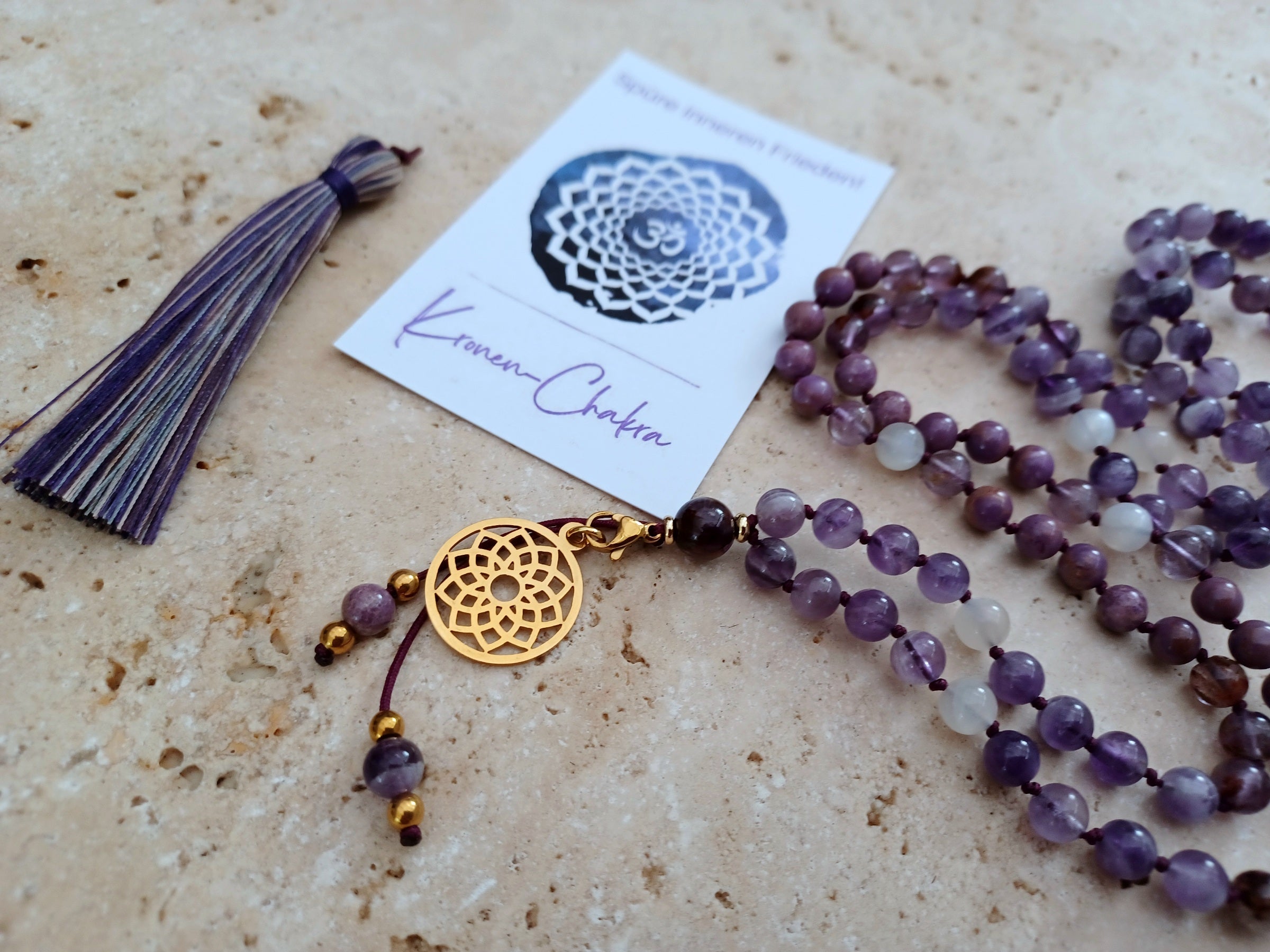 Mala SAHASRARA - Öffne dich für Weite, Vertrauen und Leichtigkeit.