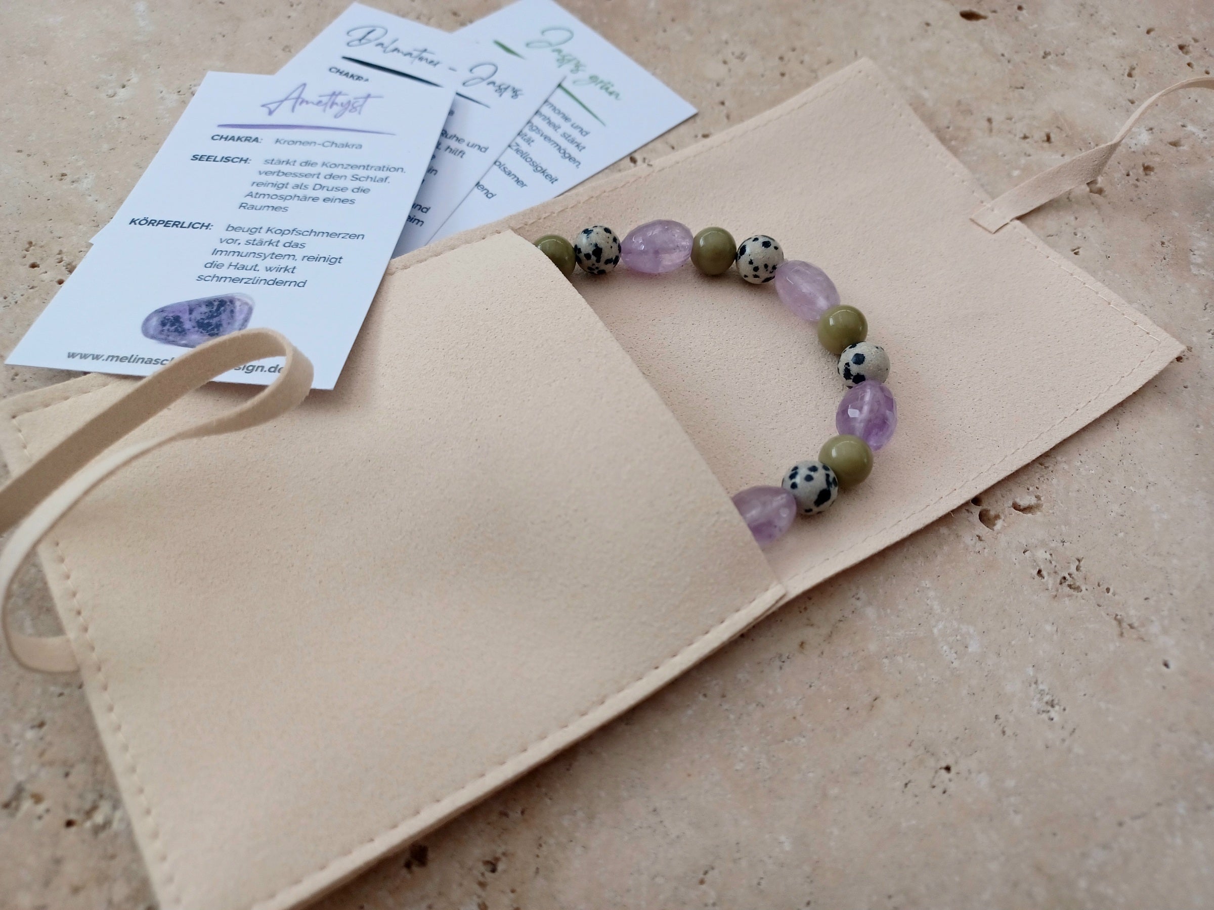 Armband Frühlingskraft - Größe L - für Handgelenkumfang (eng gemessen) 18cm