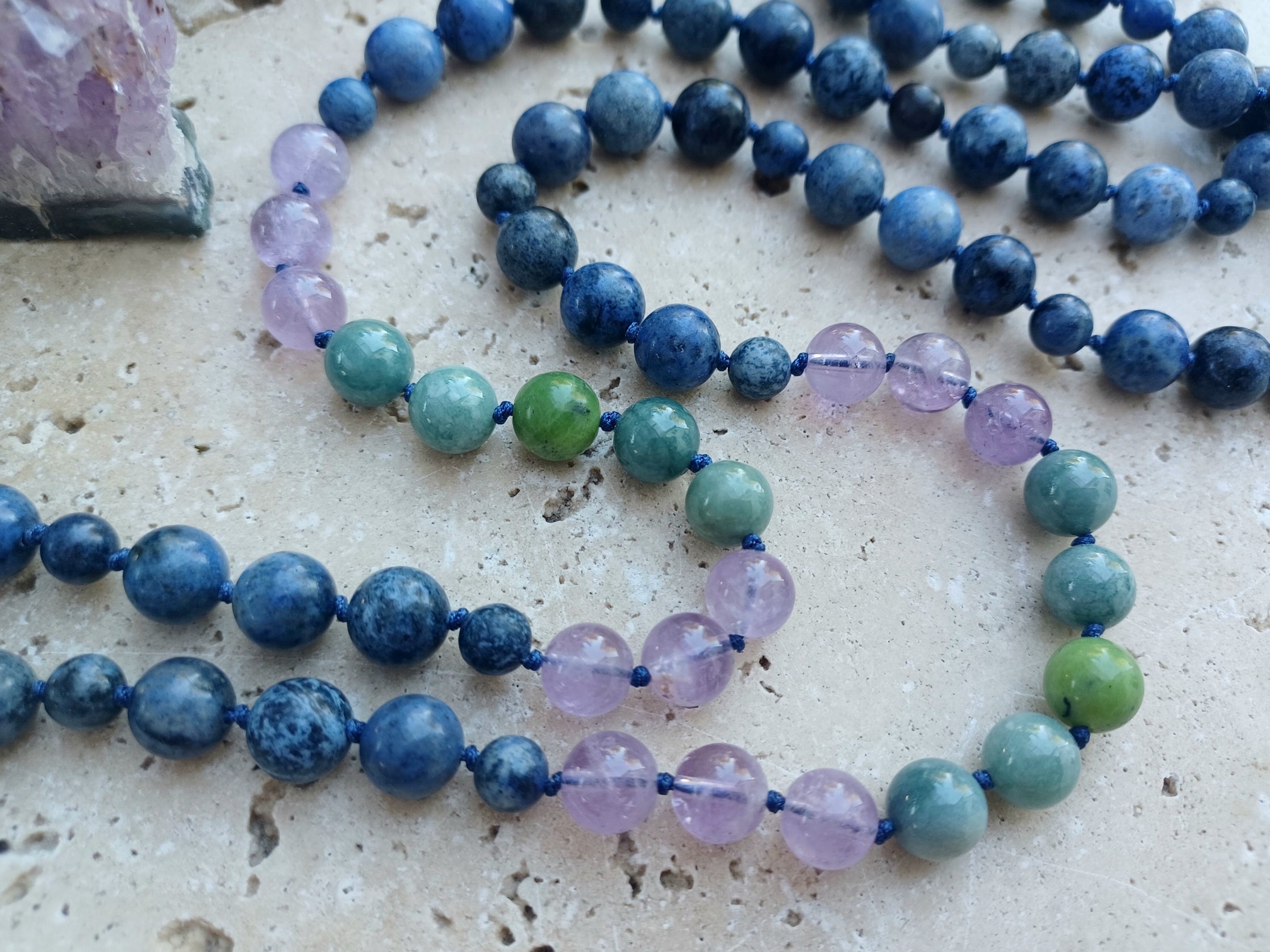 Mala „Grateful • Thankful • Blessed“ - Dankbarkeit und Frieden