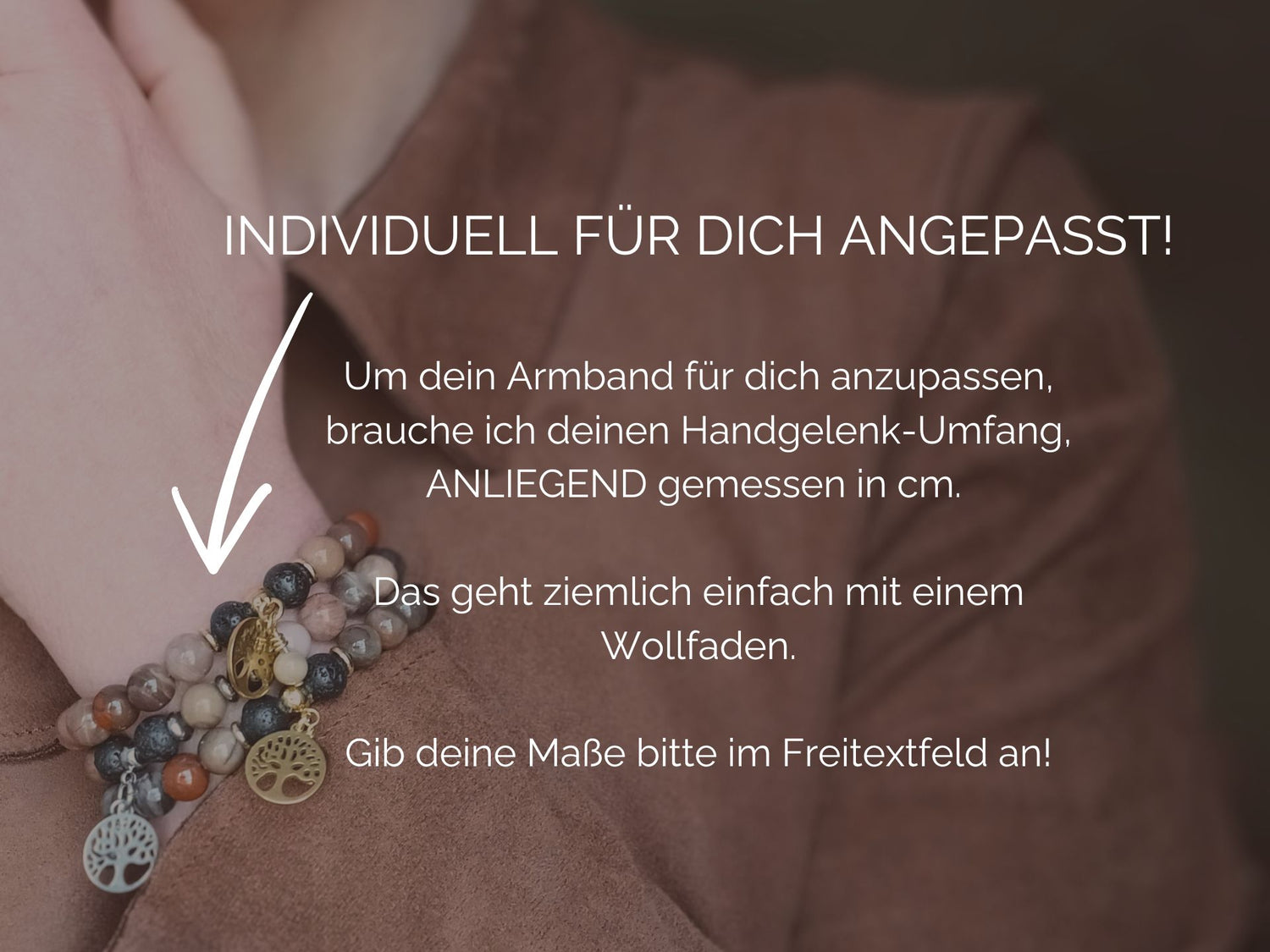 Armband SPIRALE „Geh nach innen – und finde dich im Leben wieder.“