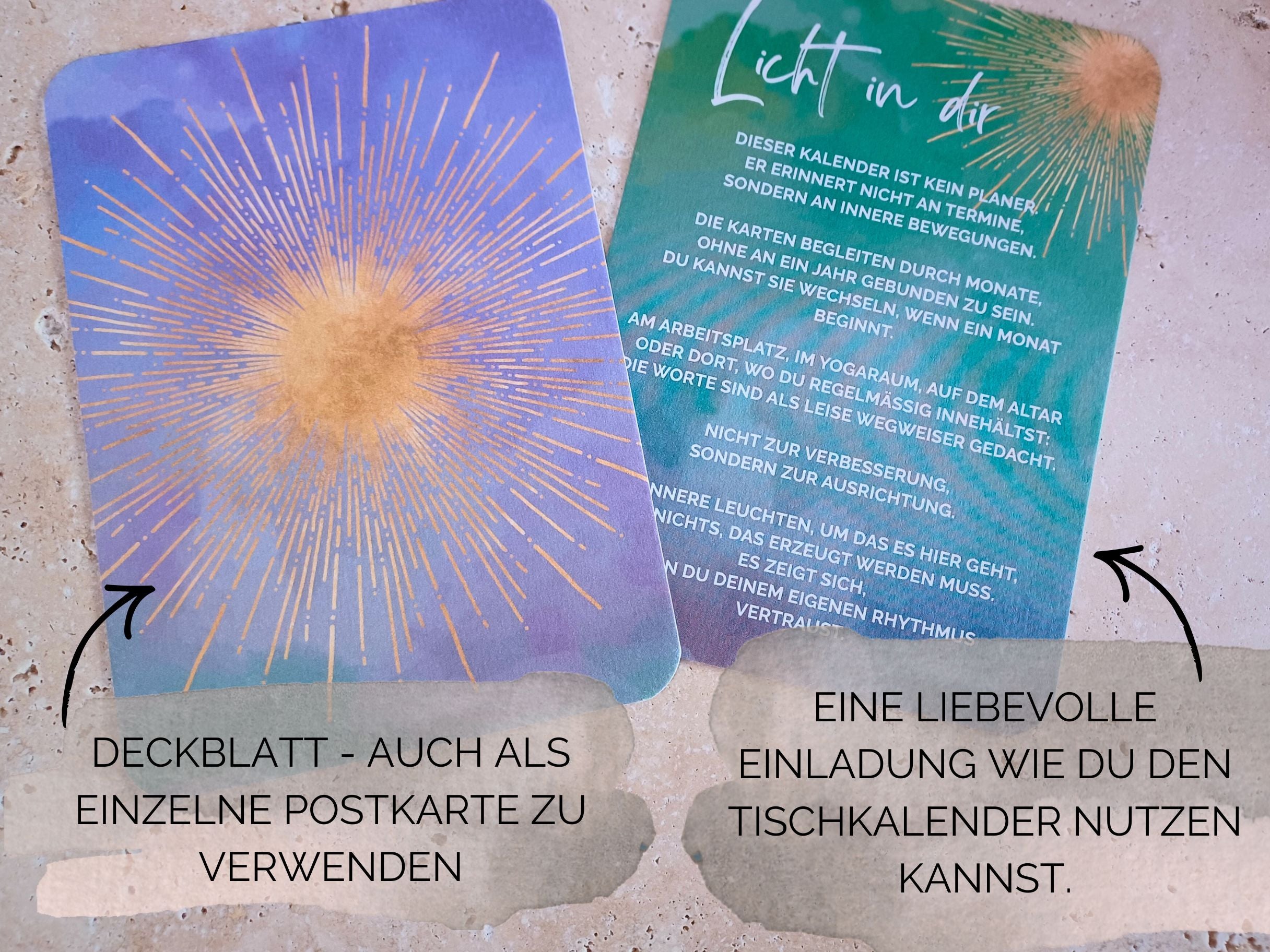 Tischkalender LICHT IN DIR - für deine innere Ausrichtung