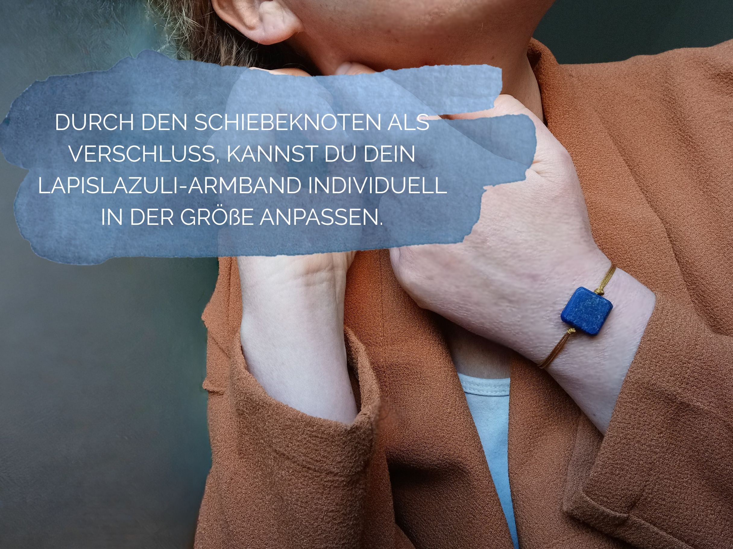 Armband LAPISLAZULI - Gelassenheit, Vertrauen und innere Wahrheit