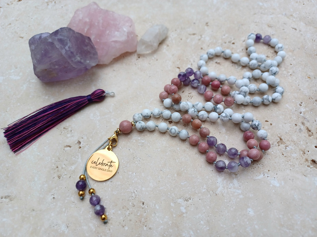 Mala CELEBRATE EVERY SINGLE DAY! Eine Erinnerung an dich, das Leben in jedem Moment zu feiern.
