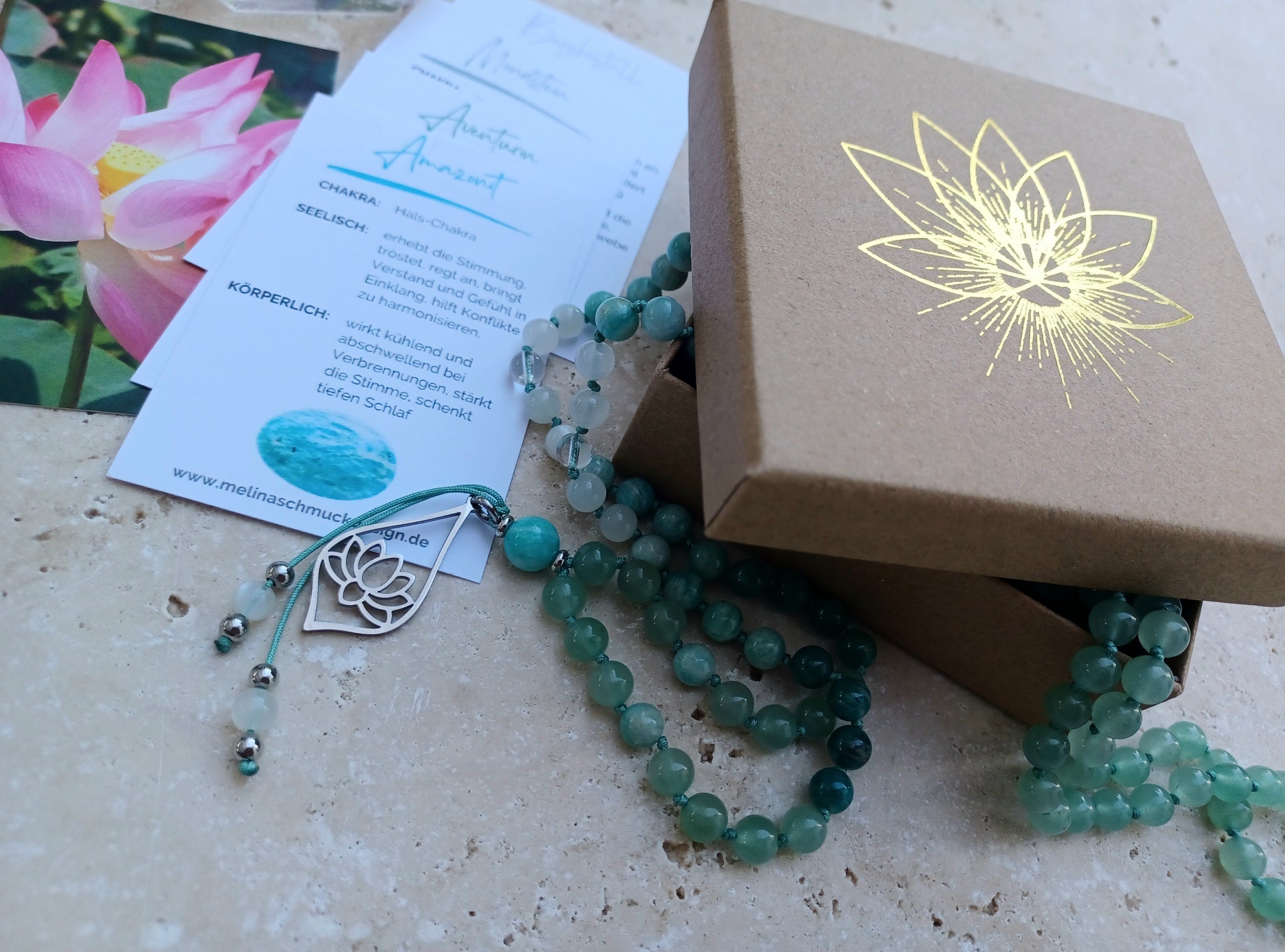 Mala Lotusblume ...verwurzelt im Leben, offen zum Licht.