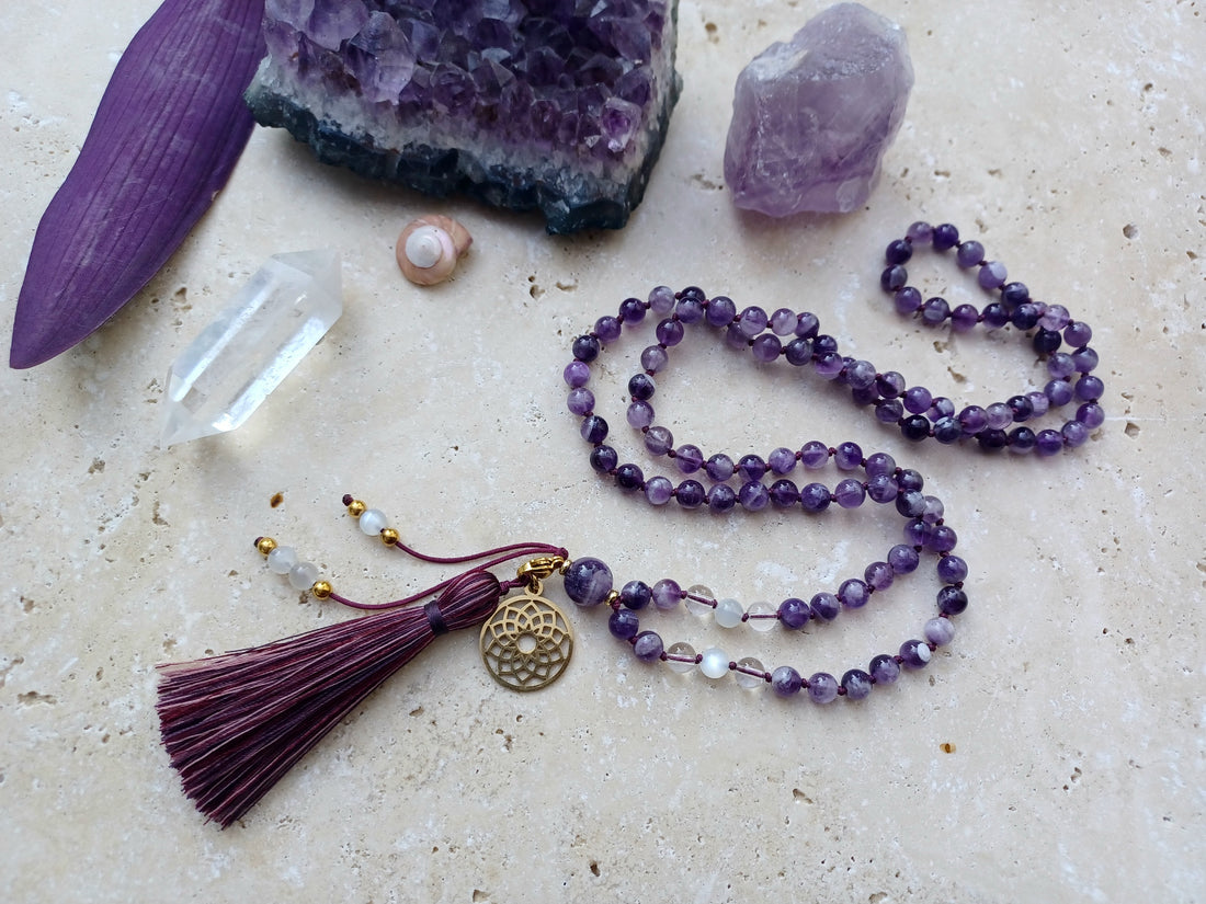 Mala SAHASRARA - Öffne dich für Weite, Vertrauen und Leichtigkeit.