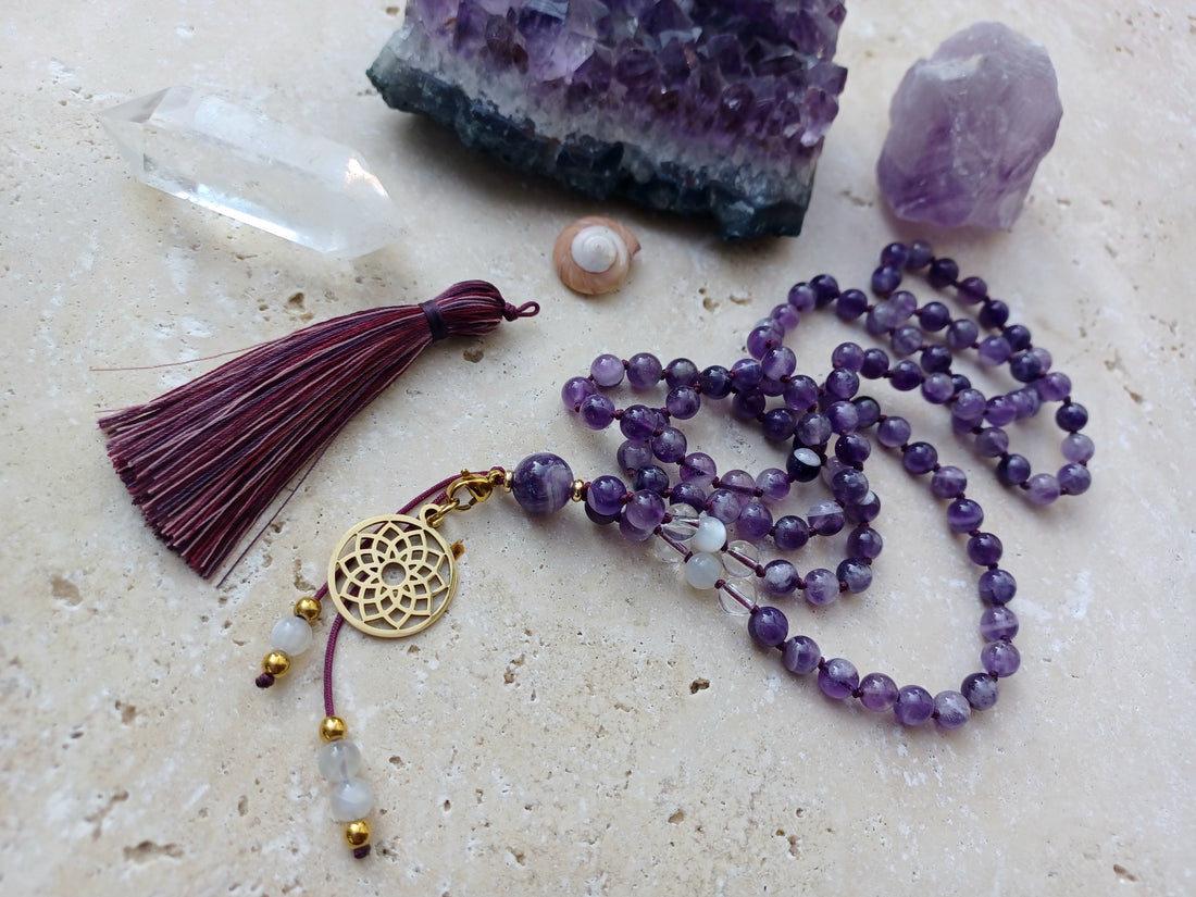 Mala SAHASRARA - Öffne dich für Weite, Vertrauen und Leichtigkeit.