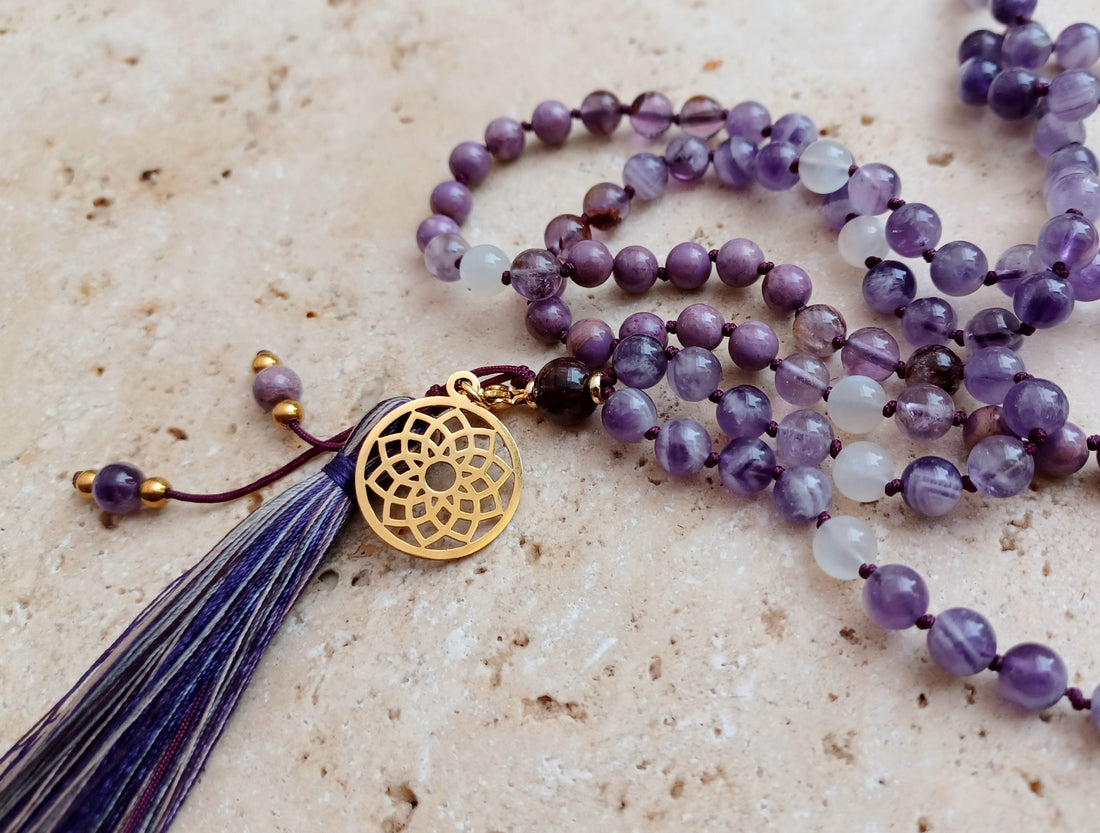 Mala SAHASRARA - Öffne dich für Weite, Vertrauen und Leichtigkeit.