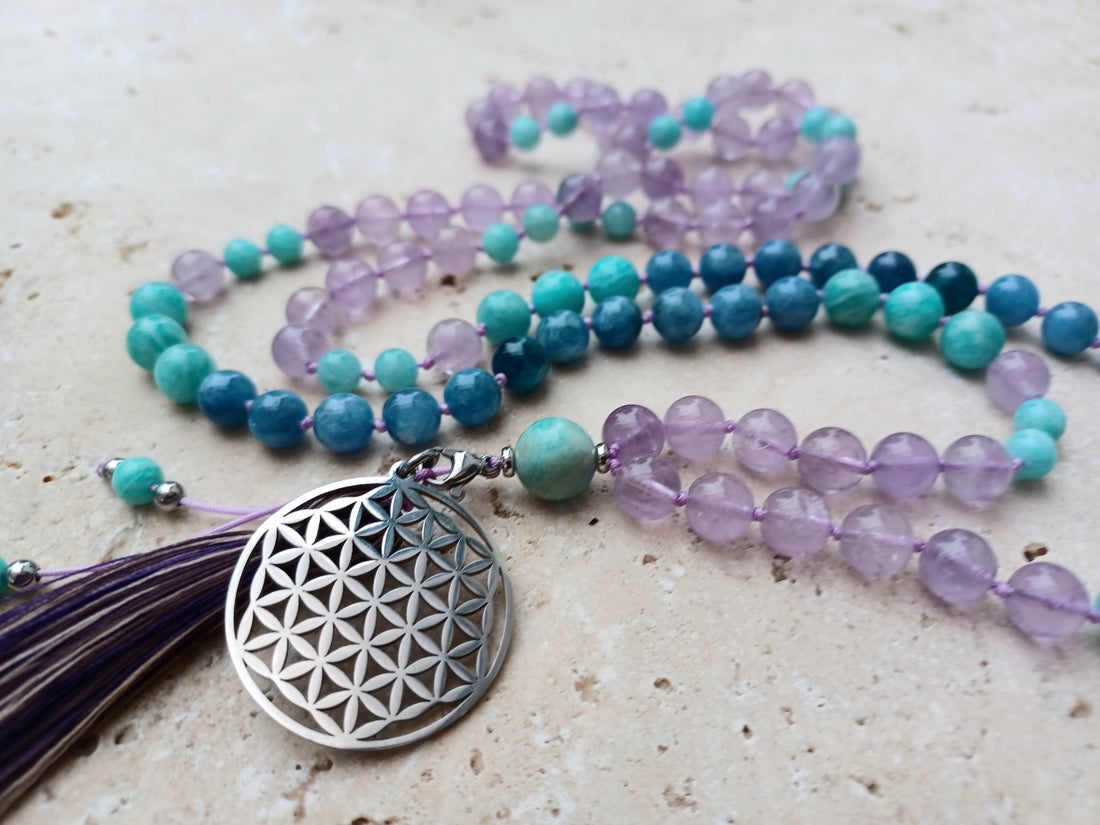 Mala BLUME DES LEBENS - Harmonie, Balance &amp; Herzensruhe