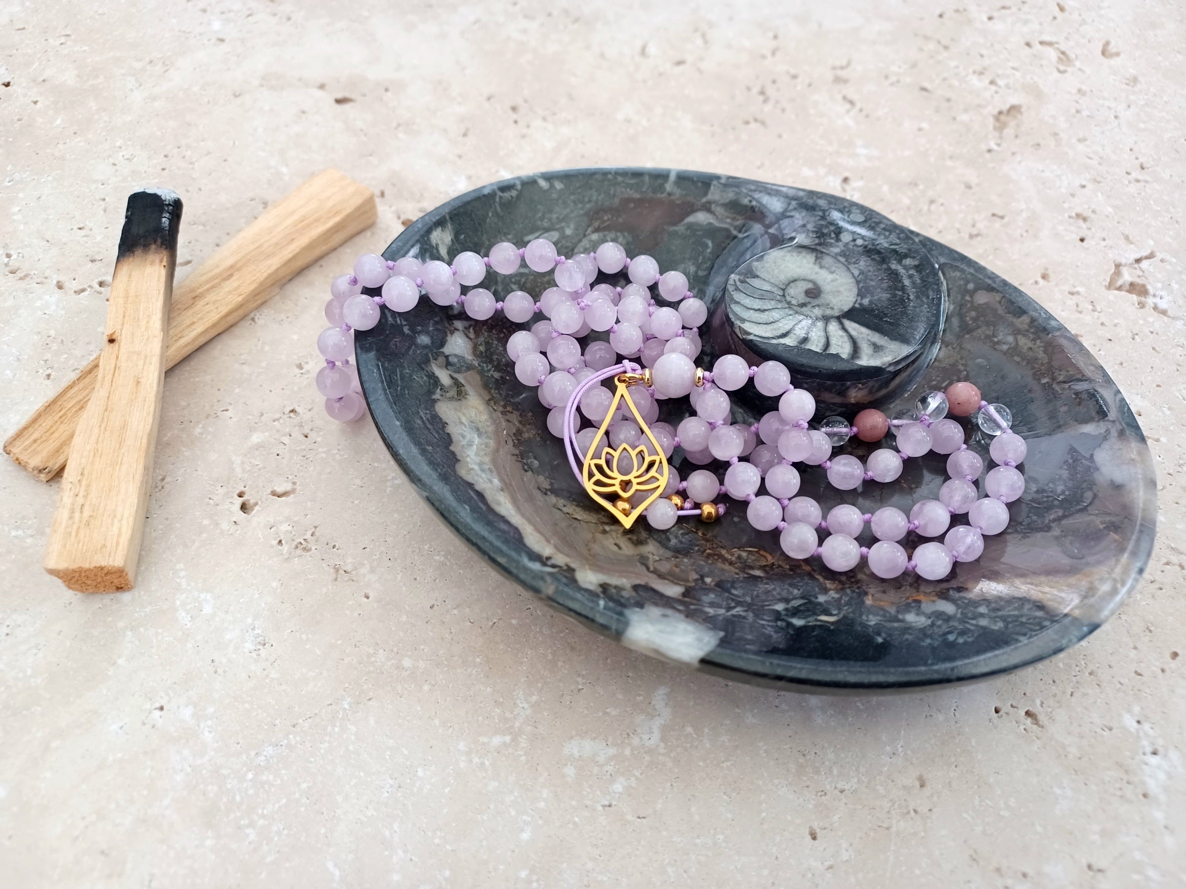 Ammonit-Schale  &quot;Erinnerung an Wandel – Symbol für Wachstum.&quot; 