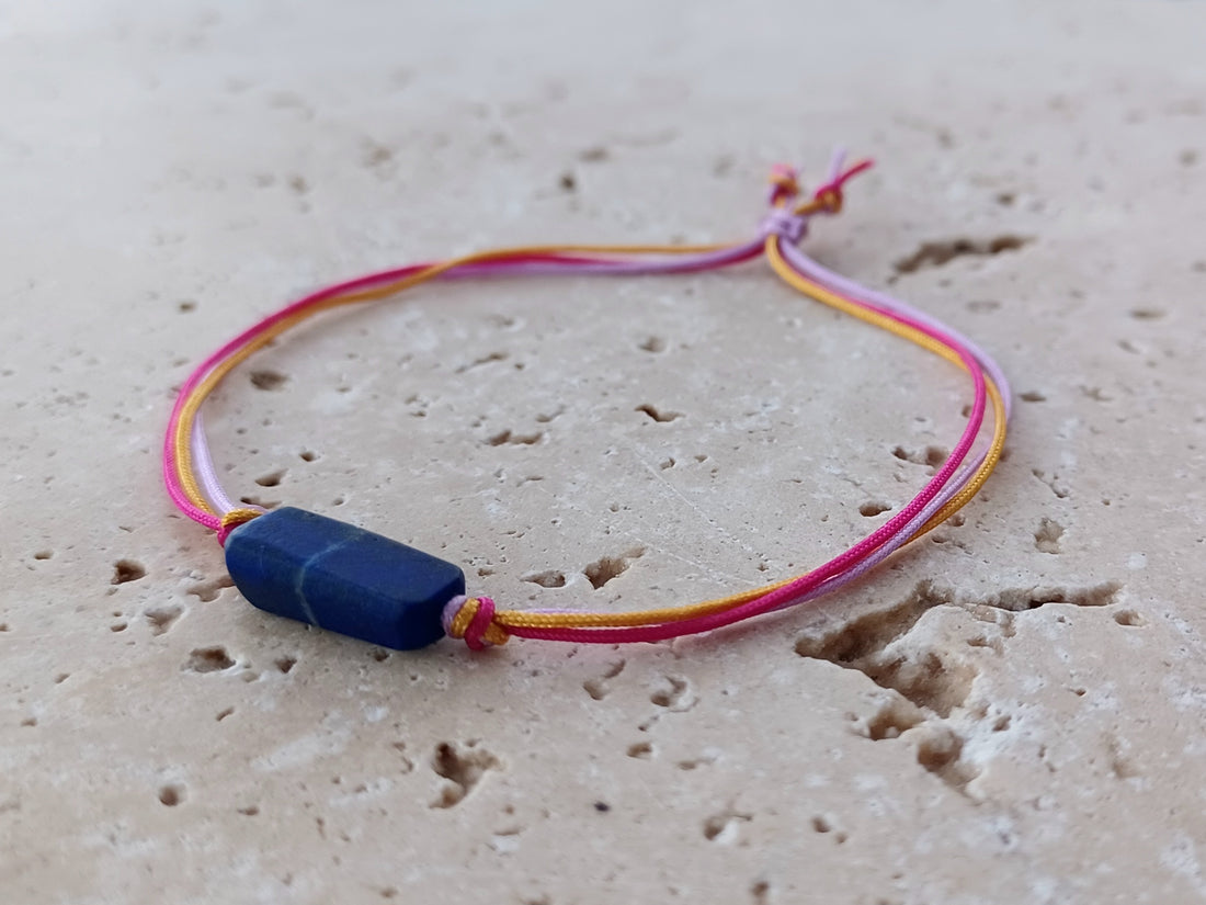 Armband LAPISLAZULI - Gelassenheit, Vertrauen und innere Wahrheit