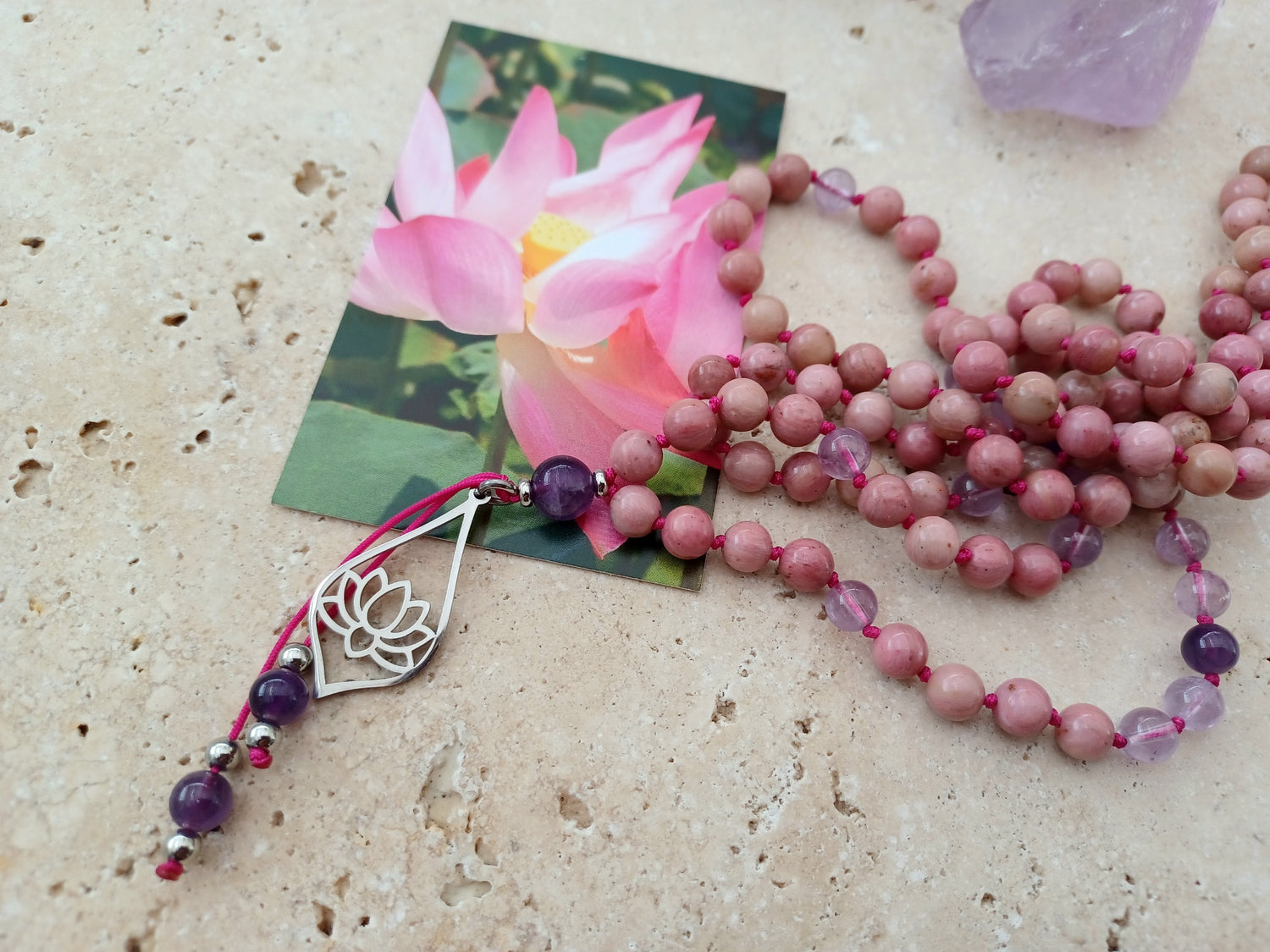 Mala LOTUS RISE – wachse über dich hinaus und erblühe.