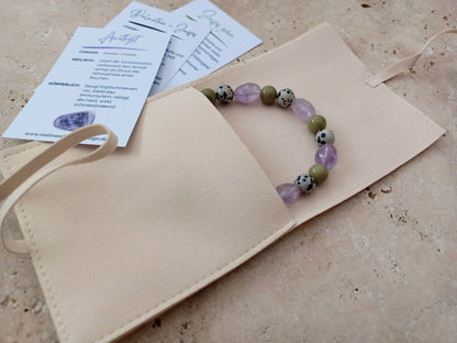 Armband Frühlingskraft - Größe L - für Handgelenkumfang (eng gemessen) 18cm