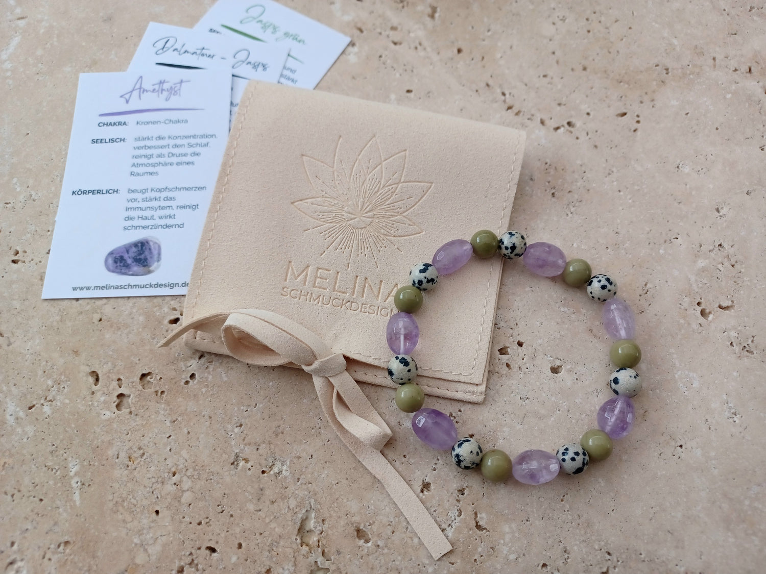 Armband Frühlingskraft - Größe L - für Handgelenkumfang (eng gemessen) 18cm