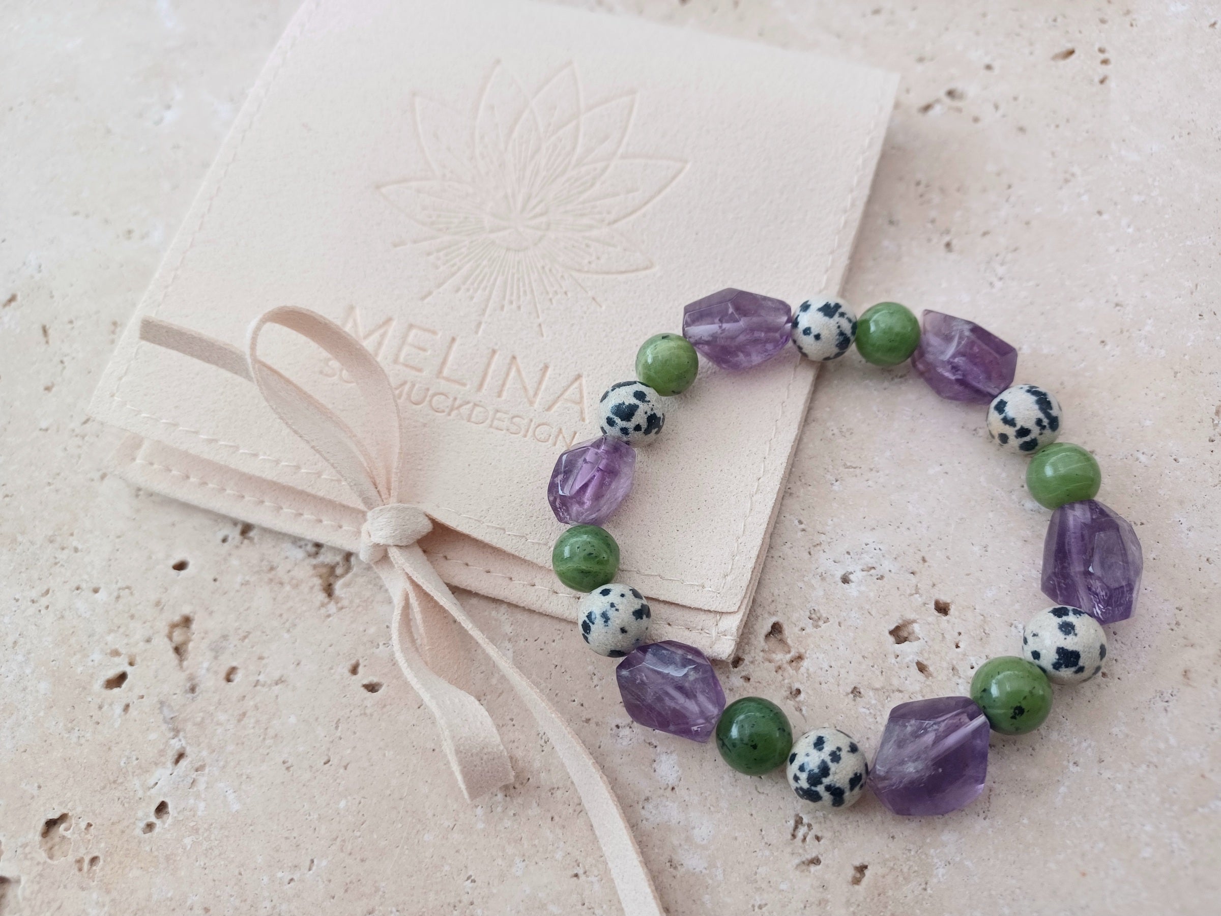 Armband Frühlingskraft - Größe S - für Handgelenkumfang (eng gemessen) 15 - 16cm