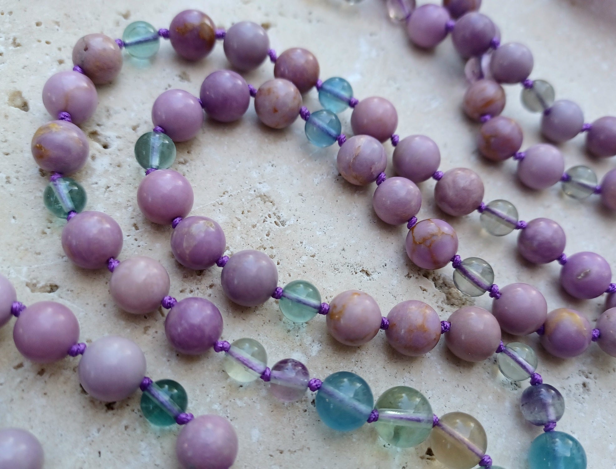 Mala Grateful • Thankful • Blessed - Dankbarkeit ist der Beginn von innerem Reichtum.