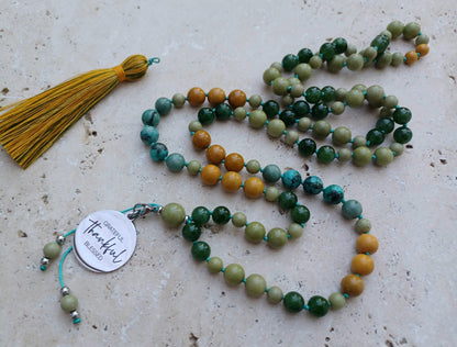 Mala GRATEFUL. Thankful. BLESSED. - Ein dankbares Herz erkennt den Reichtum, der längst da ist.